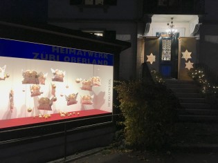 Weihnachtsaussetllung O du Fröhliche, Schaufenster